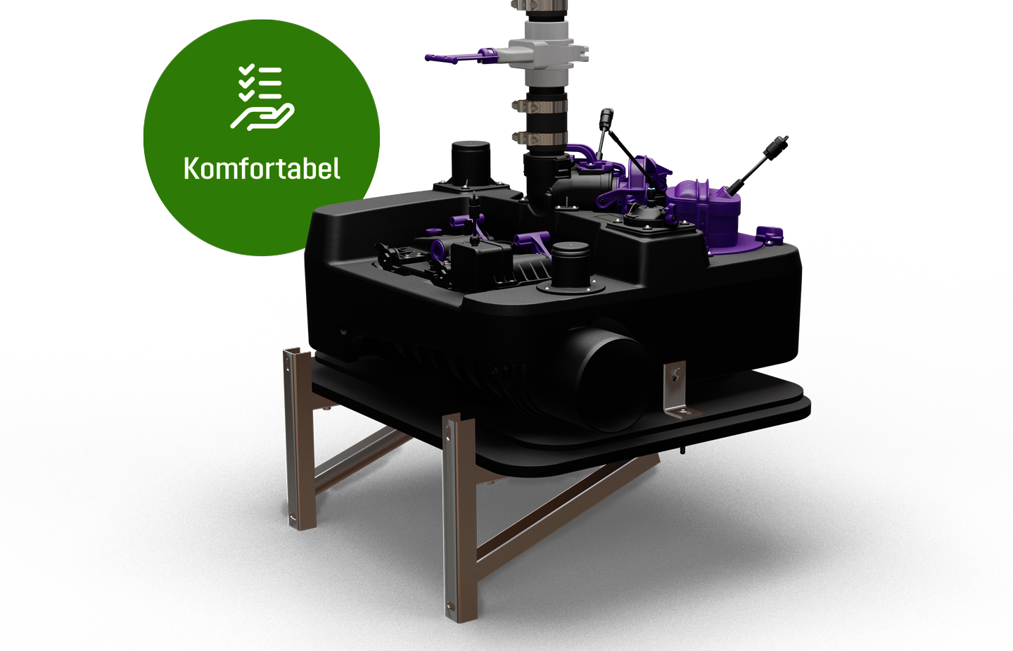 Die Ecolift L ist unkompliziert in der Handhabung