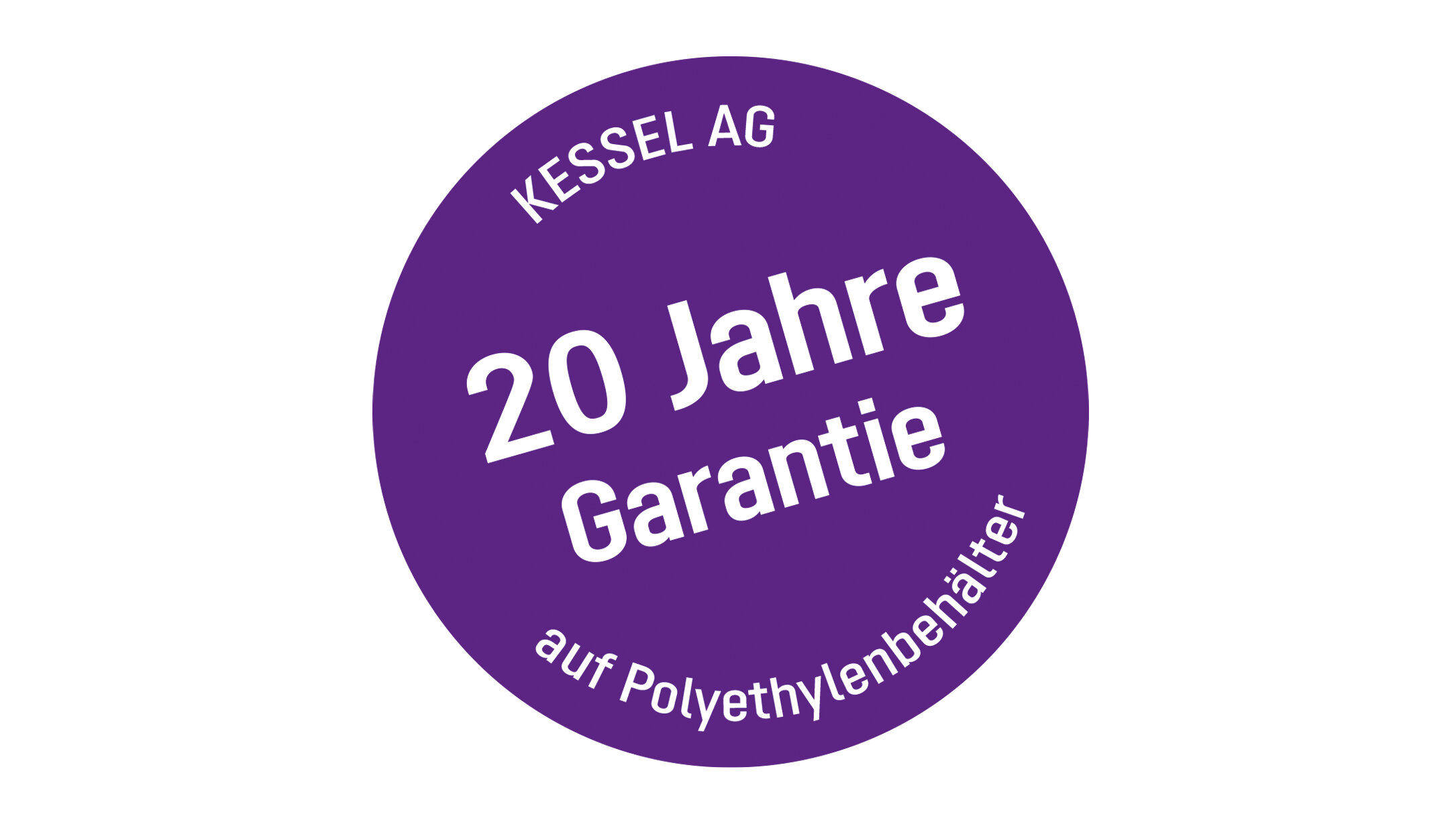 KESSEL-garantie voor reservoir van polyethyleen